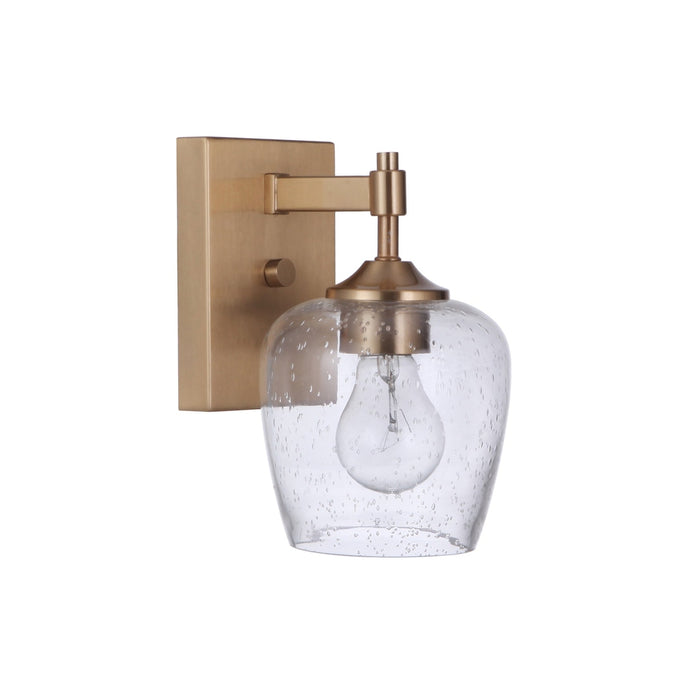 Stellen 1 Light Wall Sconce in Satin Brass