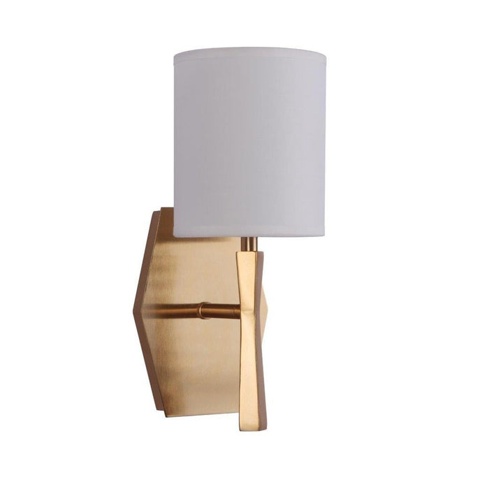 Chatham 1 Light Wall Sconce in Satin Brass