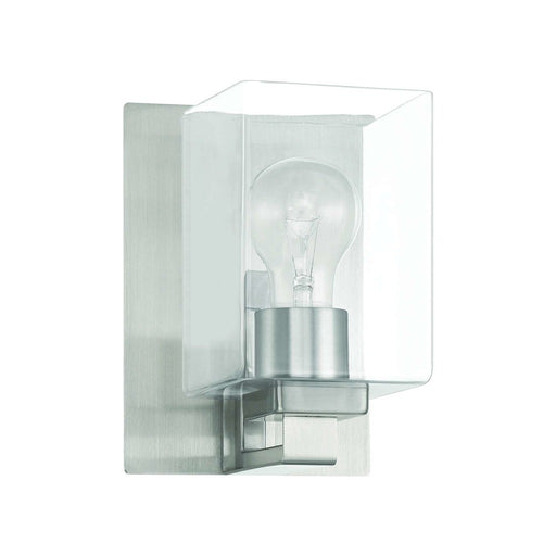 Craftmade McClane 1 Light Wall Sconce in Brushed Polished Nickel