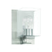 Craftmade McClane 1 Light Wall Sconce in Brushed Polished Nickel