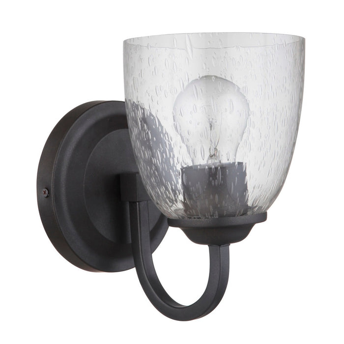 Serene 1 Light Wall Sconce in Espresso