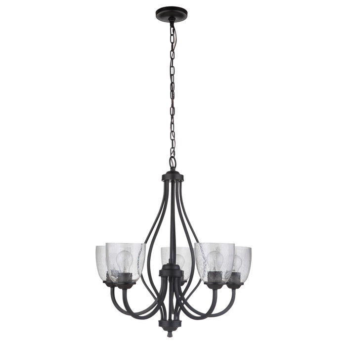 Serene 5 Light Chandelier in Espresso