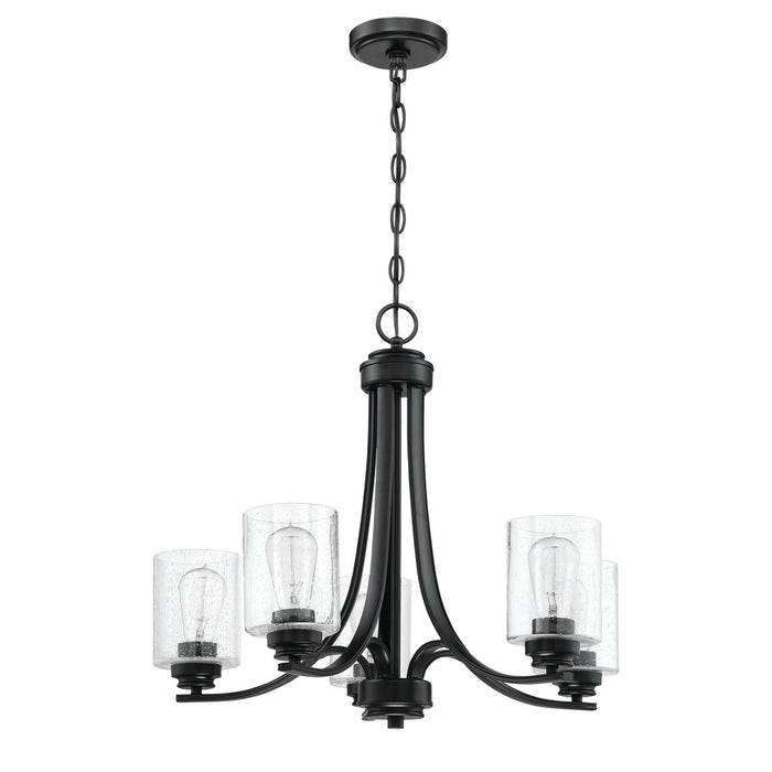 Bolden 5 Light Chandelier in Flat Black