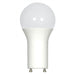 Satco 9.8 Watt - A19 LED - 3500K - GU24 base - 220 deg. Beam Angle - 120 Volt - 6 Pack S29841-6