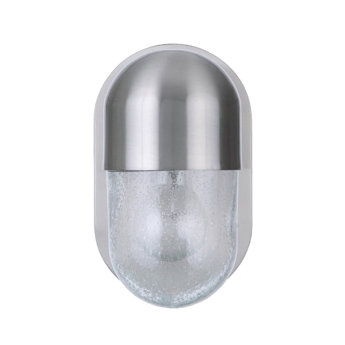 Pill 1 Light Wall Sconce in Brushed Polished Nickel