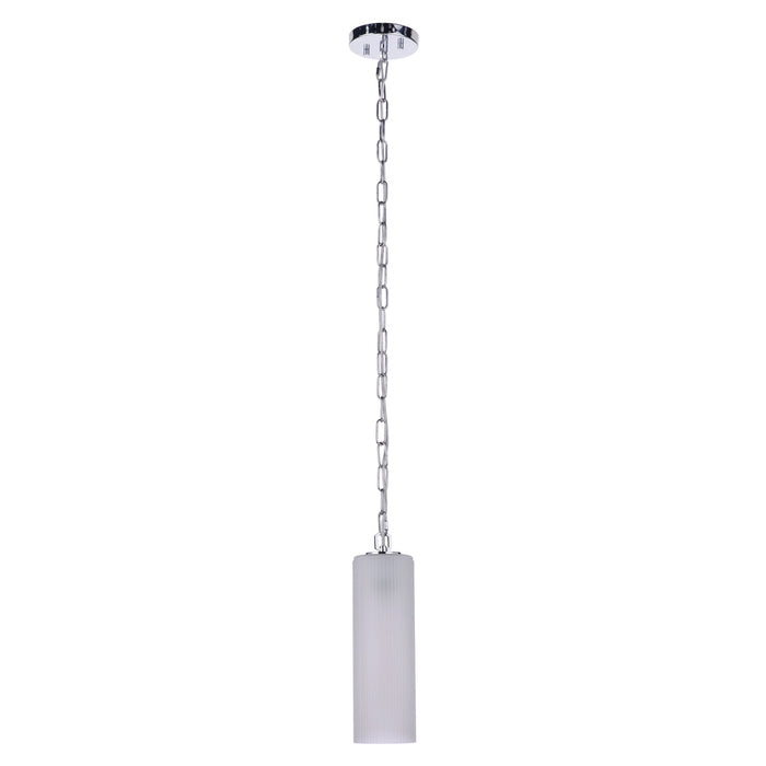 Craftmade Myos 1 Light Pendant in Chrome