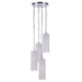 Craftmade Myos 4 Light Pendant in Chrome