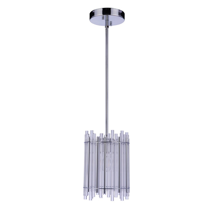 Reveal 1 Light Pendant in Chrome