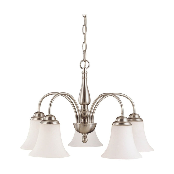 NUVO DUPONT 5 LIGHT CHANDELIER 60-1822