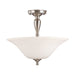 NUVO DUPONT 3 LIGHT SEMI FLUSH 60-1827