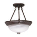 NUVO 2 LIGHT - 11" SEMI FLUSH