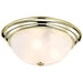 NUVO 3 LIGHT - 15" FLUSH FIXTURE