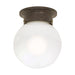 NUVO 1 LIGHT - 6" BALL FLUSH FIXTURE 60-247