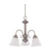 NUVO BALLERINA 3 LIGHT CHANDELIER