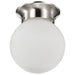 NUVO 1 LIGHT 6" BALL CEILING