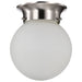 NUVO 1 LIGHT 6" BALL CEILING
