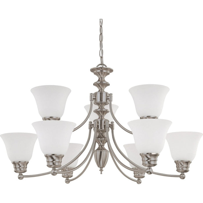 NUVO EMPIRE 9 LIGHT CHANDELIER