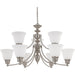 NUVO EMPIRE 9 LIGHT CHANDELIER