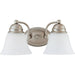 NUVO EMPIRE 2 LIGHT 15" VANITY