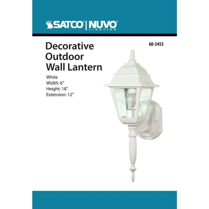 NUVO BRITON 1 LIGHT 18 WALL LANTERN