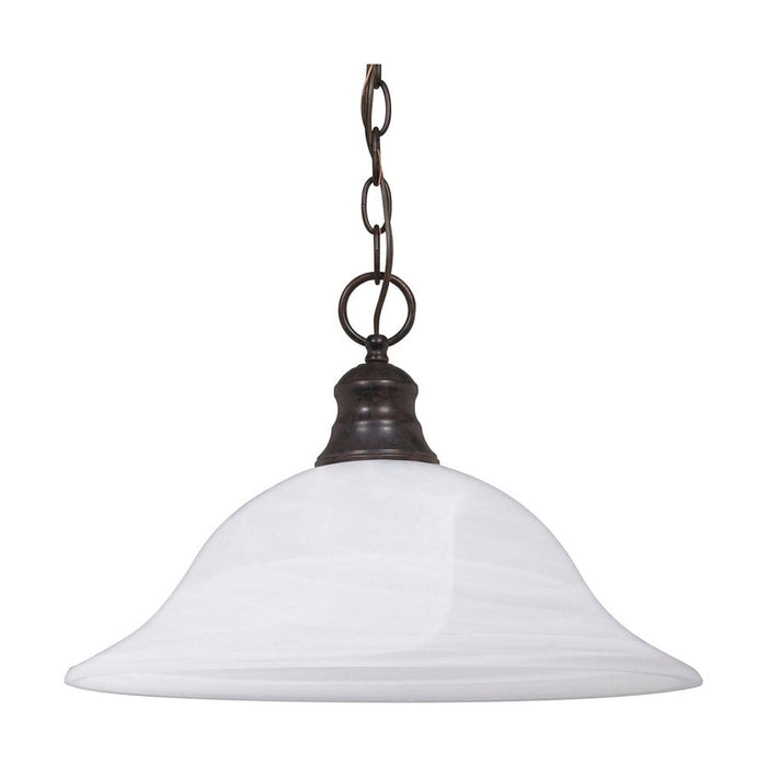 NUVO 1 LIGHT HANGING DOME PENDANT