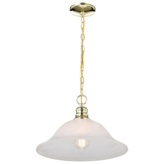 NUVO 1 LIGHT HANGING DOME PENDANT