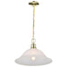 NUVO 1 LIGHT HANGING DOME PENDANT