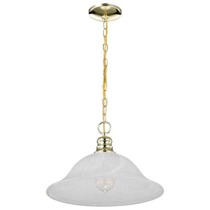NUVO 1 LIGHT HANGING DOME PENDANT