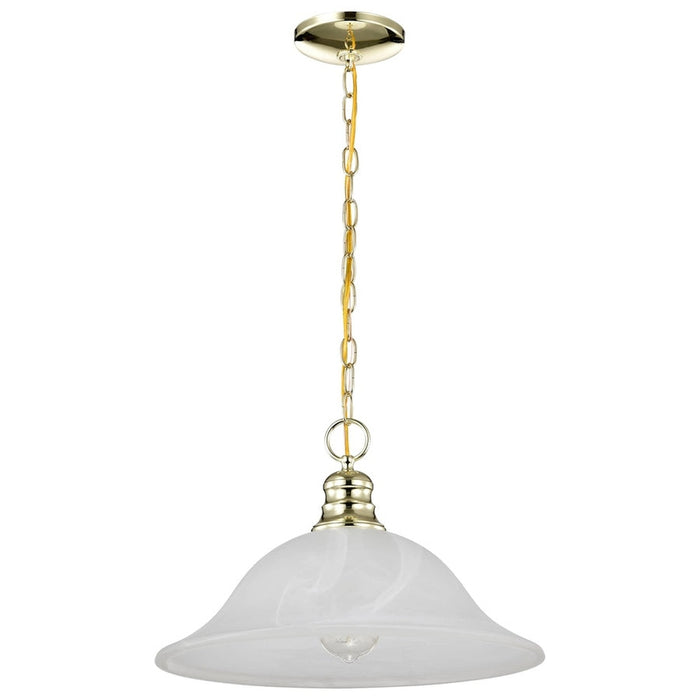 NUVO 1 LIGHT HANGING DOME PENDANT