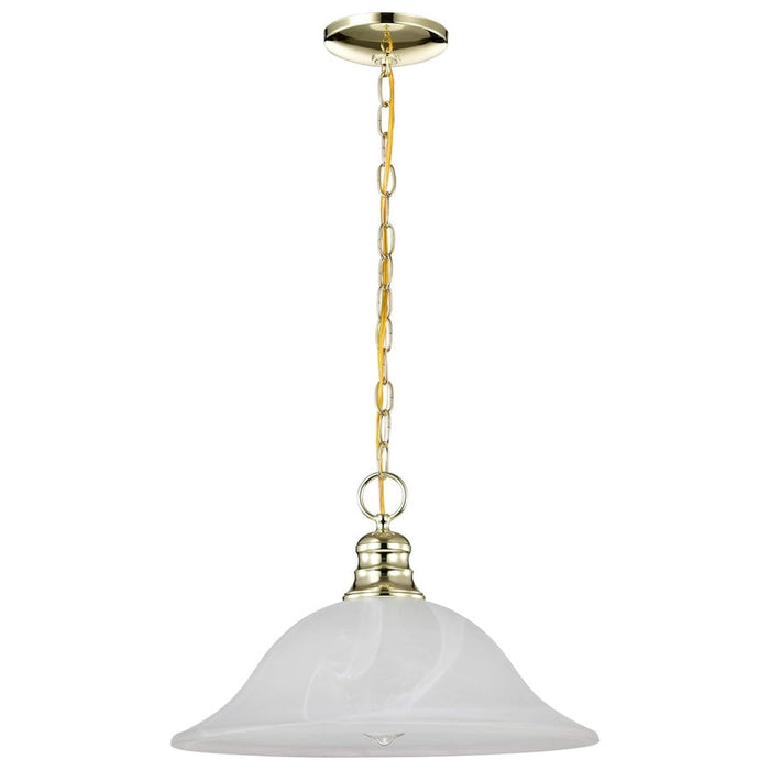 NUVO 1 LIGHT HANGING DOME PENDANT