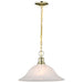 NUVO 1 LIGHT HANGING DOME PENDANT