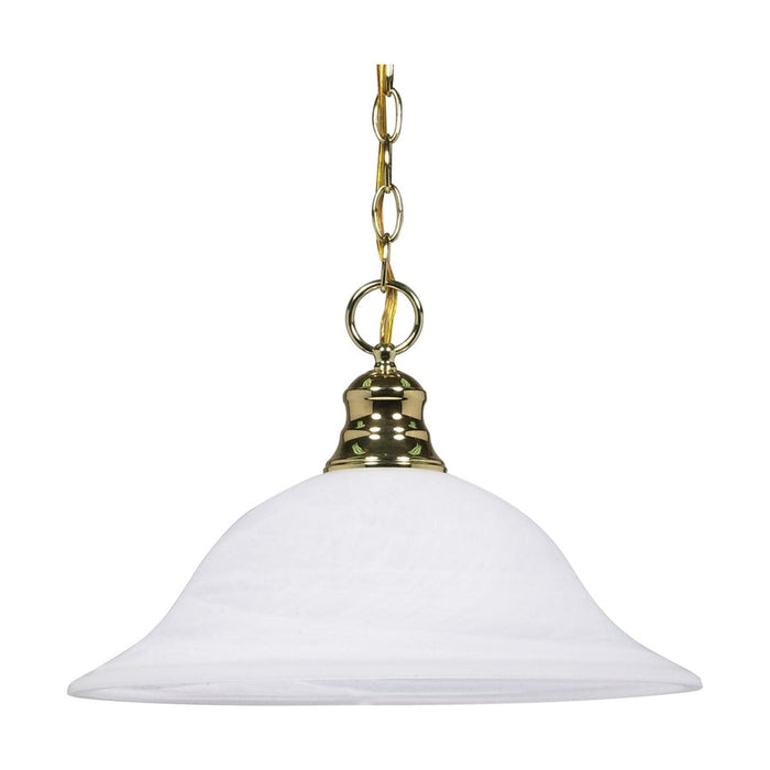 NUVO 1 LIGHT HANGING DOME PENDANT