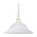 NUVO 1 LIGHT HANGING DOME PENDANT