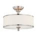 NUVO CANDICE 3 LIGHT SEMI-FLUSH 60-4737