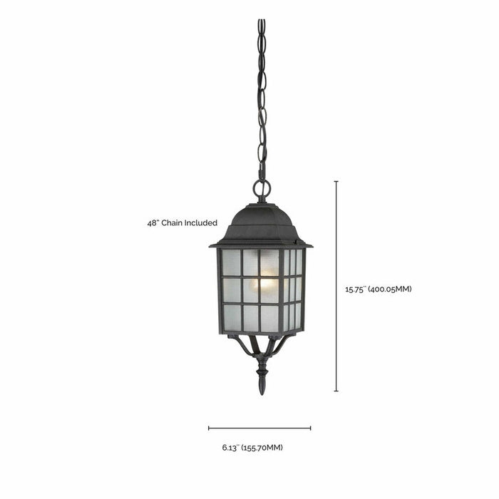 NUVO ADAMS 1 LIGHT OUTDOOR HANGING