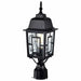 NUVO BANYAN 1 LIGHT 17" OUTDOOR POST