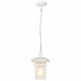 NUVO COVE NECK 1 LIGHT OUTDOOR HANG