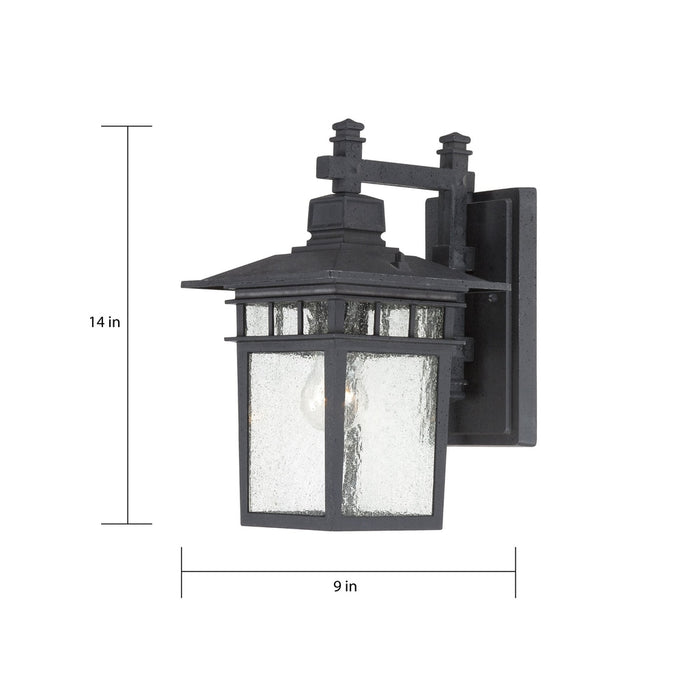 COVE NECK 1 LIGHT OUTDOOR WALL