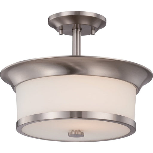 NUVO MOBILI - 2 LIGHT SEMI FLUSH