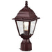 NUVO BRITON 1 LIGHT 14" POST LANTERN