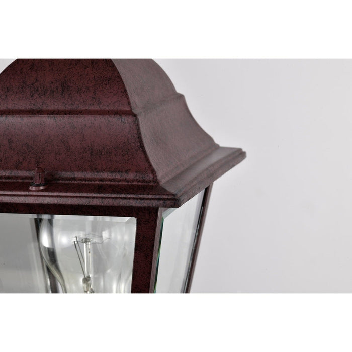 NUVO BRITON 1 LIGHT 14" POST LANTERN