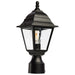 NUVO BRITON 1 LIGHT 14" POST LANTERN