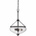 NUVO LAUREL - 3 LIGHT PENDANT 60-5547