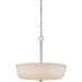 NUVO WILLOW 4 LIGHT PENDANT