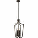 NUVO LAGUNA 4 LIGHT CAGE PENDANT