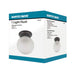 NUVO 1 LIGHT 6" BALL CEILING