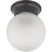 NUVO 1 LIGHT 6" BALL CEILING