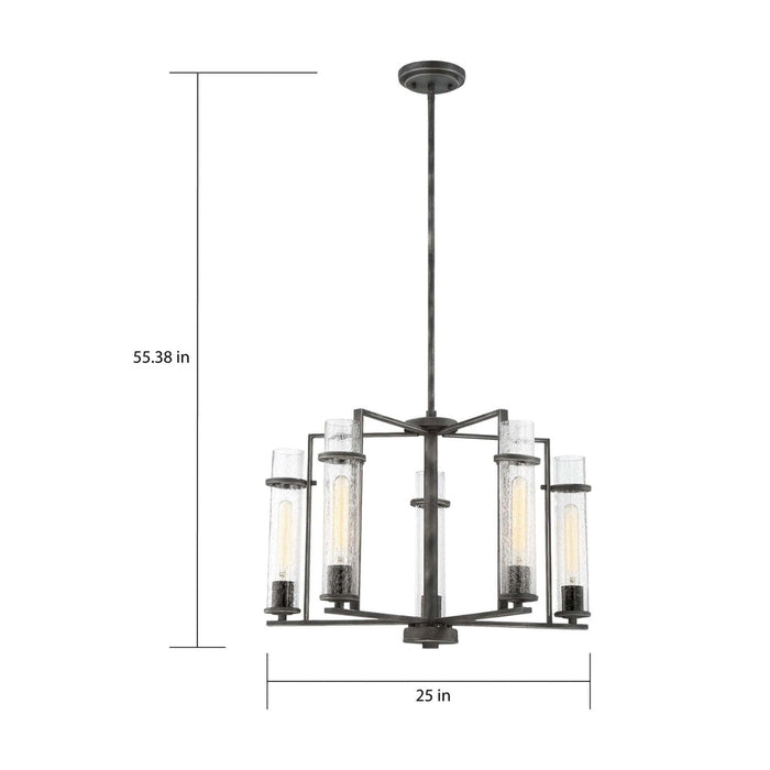 NUVO DONZI - 5 LIGHT CHANDELIER 60-6385