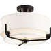 NUVO FRANKIE 3 LIGHT SEMI FLUSH 60-6545