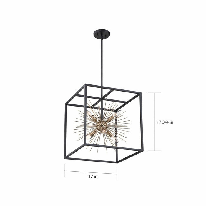 NUVO SPIREFLY 6 LIGHT PENDANT 60-6730